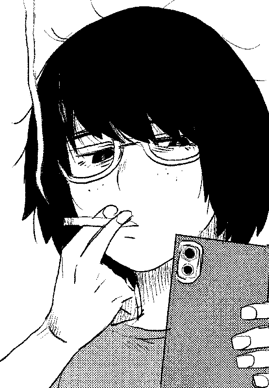 【スタンプ】ヤニねこ×平成敗残兵すみれちゃん