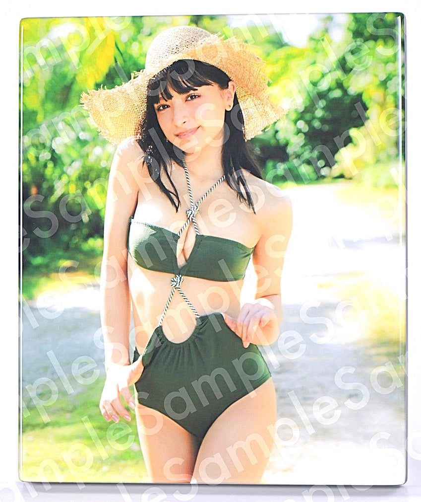 【数量限定受注生産】百瀬まりな 中サイズ (20.0cm×24.0cm) クリスタルフォトパネル(3月9日まで)