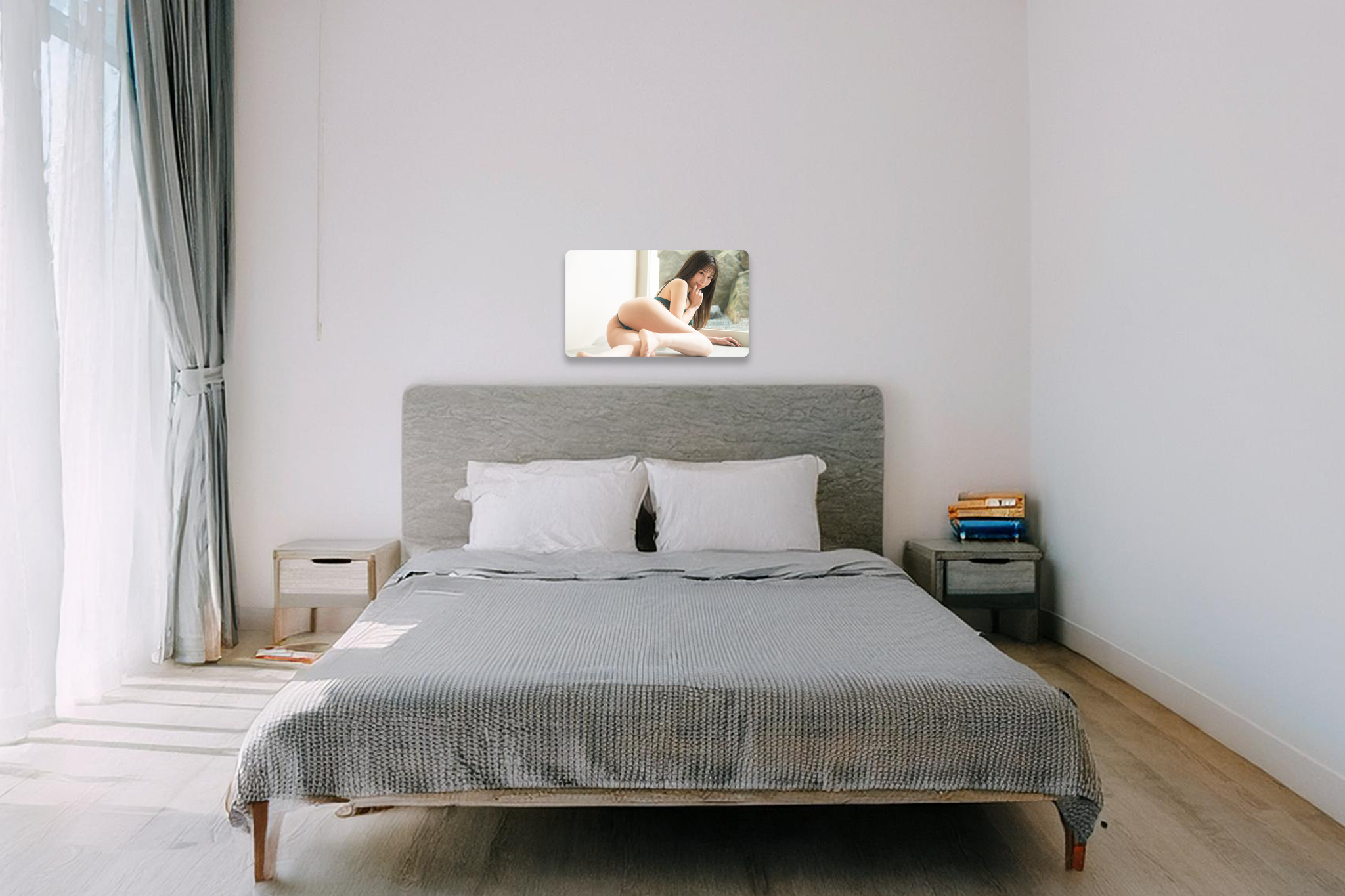 【数量限定受注生産】尾崎明日香 大サイズ (40.0cm×23.5cm) クリスタルフォトパネル(7月15日まで)