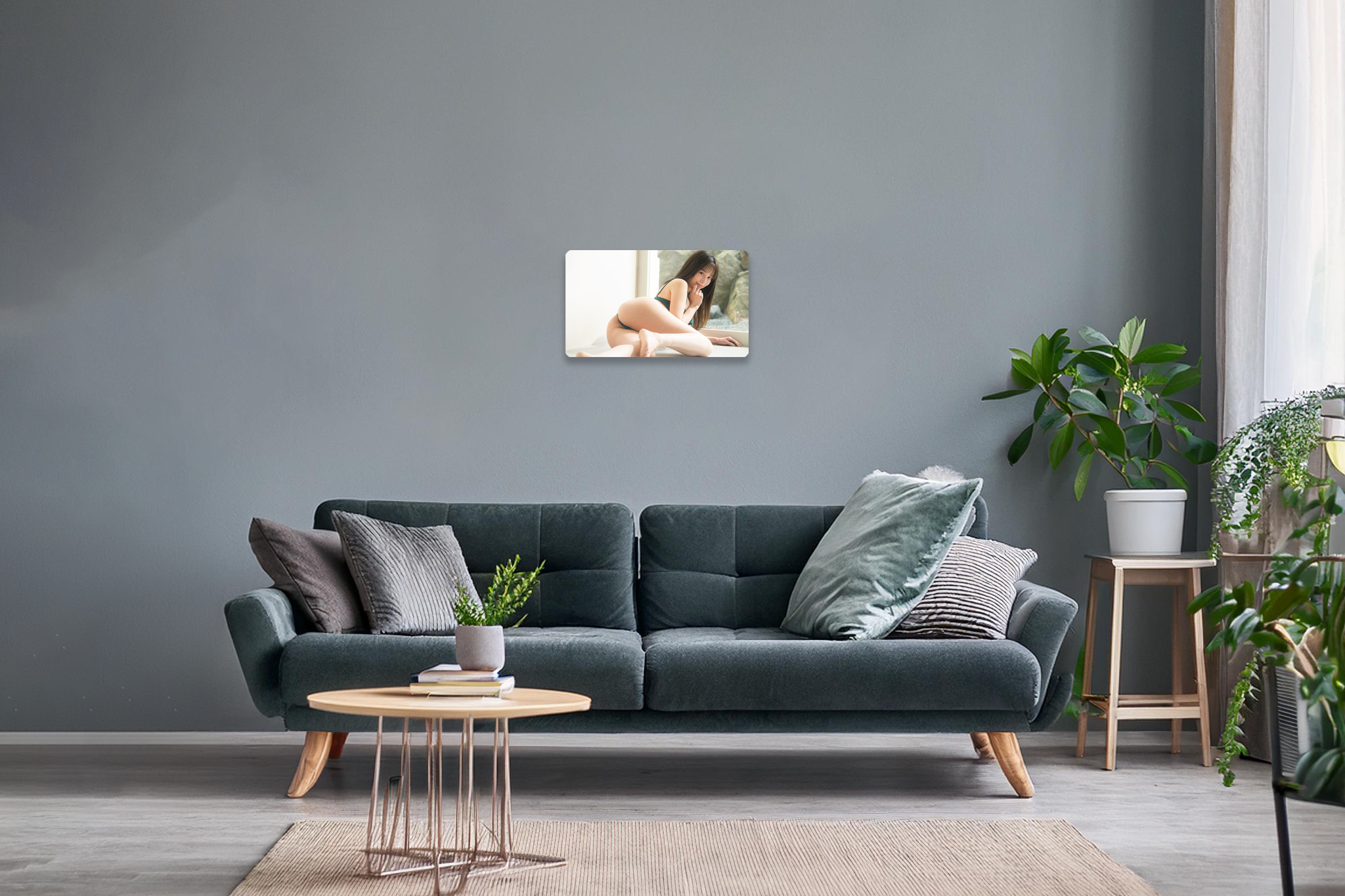 【数量限定受注生産】尾崎明日香 大サイズ (40.0cm×23.5cm) クリスタルフォトパネル(7月15日まで)