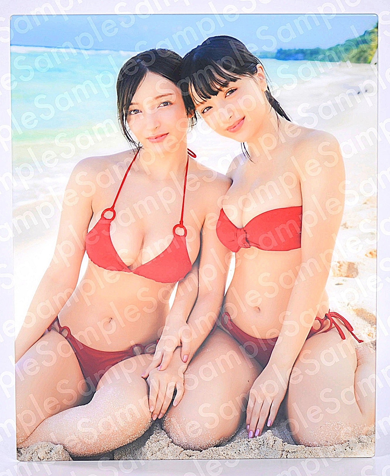 【数量限定受注生産】Erika 百瀬まりな 超特大サイズ (42.5cm×52.5cm) クリスタルフォトパネル(3月9日まで)