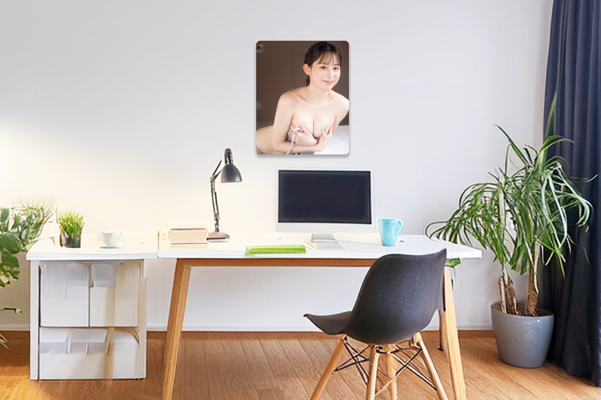 【数量限定受注生産】尾崎明日香 特大サイズ (33.4cm×41.0cm)  クリスタルフォトパネル(7月15日まで)