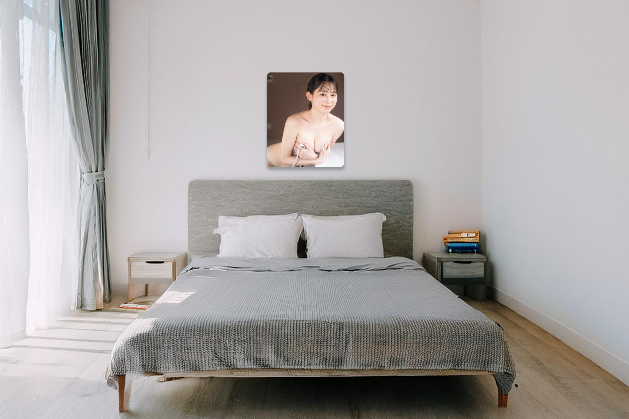 【数量限定受注生産】尾崎明日香 特大サイズ (33.4cm×41.0cm)  クリスタルフォトパネル(7月15日まで)