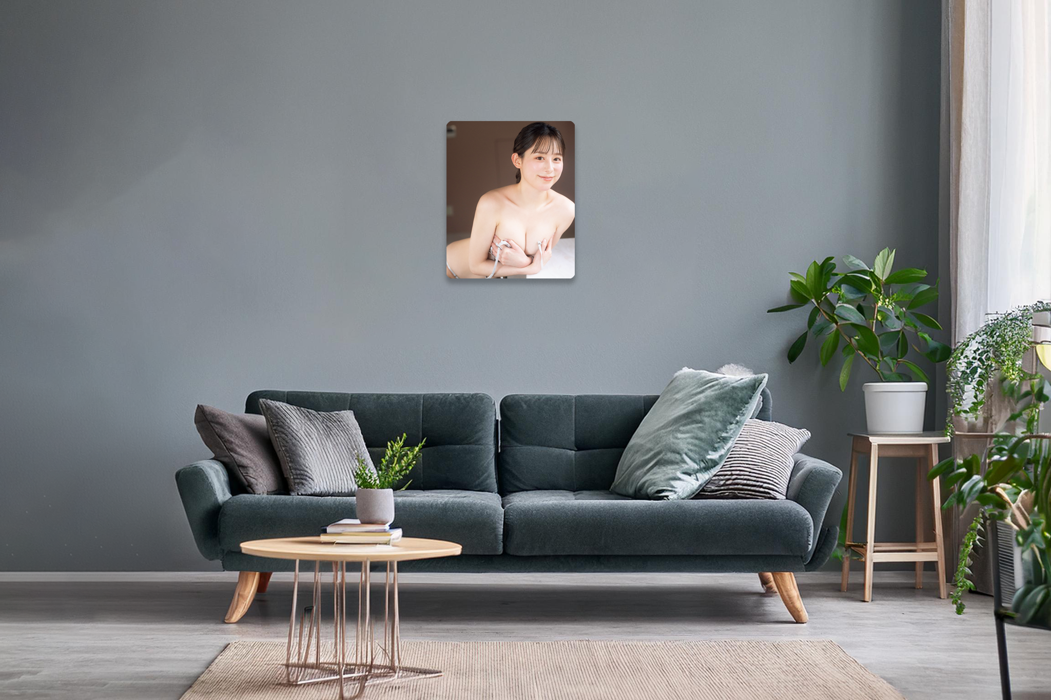 【数量限定受注生産】尾崎明日香 特大サイズ (33.4cm×41.0cm)  クリスタルフォトパネル(7月15日まで)