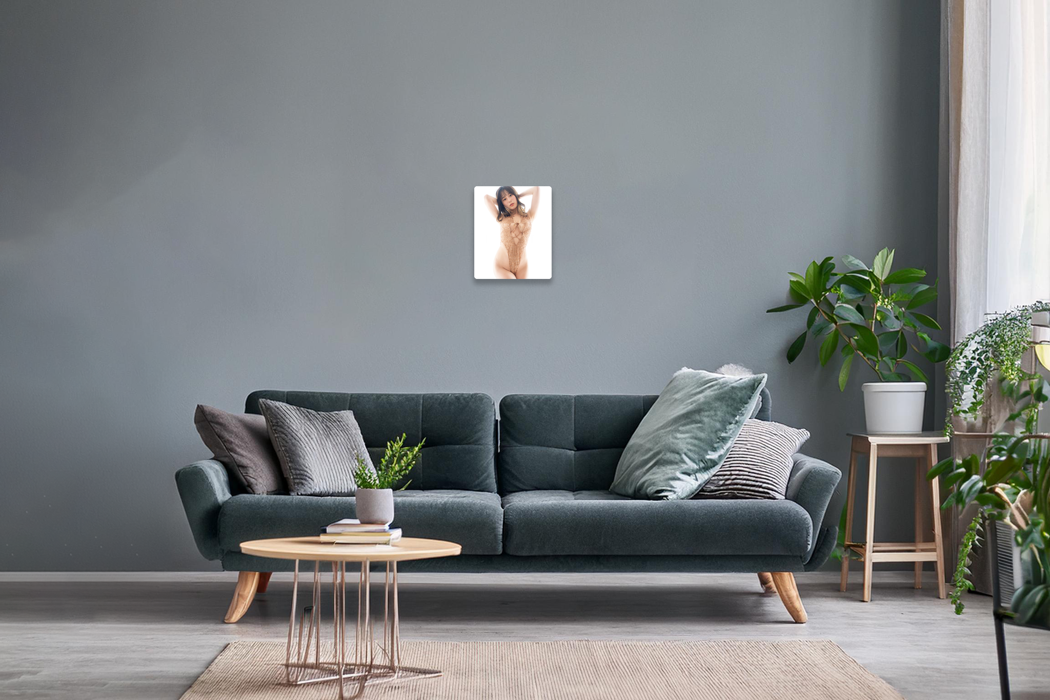 【数量限定受注生産】尾崎明日香 中サイズ (20.0cm×24.0cm) クリスタルフォトパネル(7月15日まで)