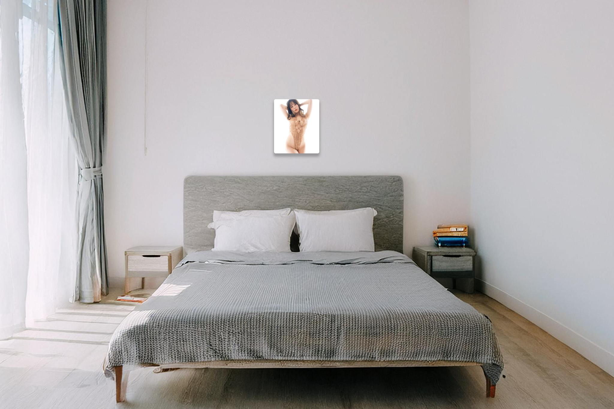 【数量限定受注生産】尾崎明日香 中サイズ (20.0cm×24.0cm) クリスタルフォトパネル(7月15日まで)