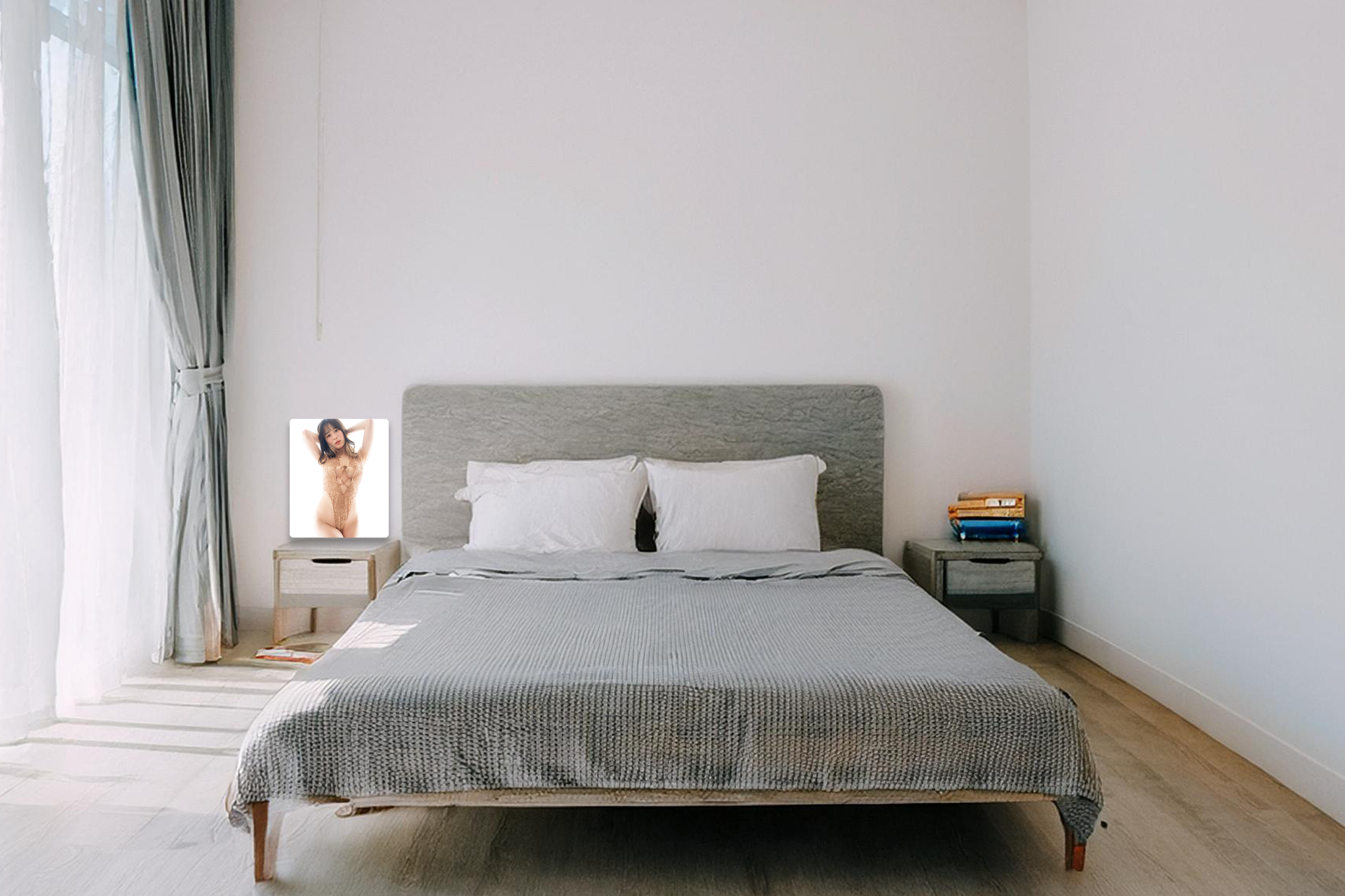 【数量限定受注生産】尾崎明日香 中サイズ (20.0cm×24.0cm) クリスタルフォトパネル(7月15日まで)