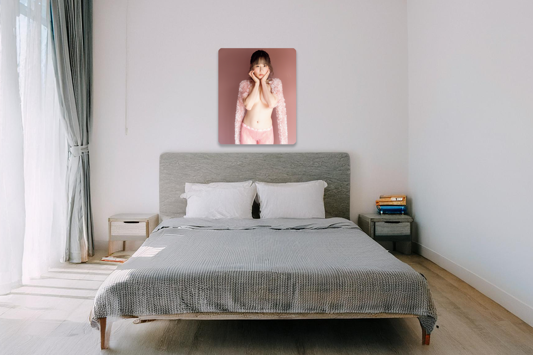 【数量限定受注生産】尾崎明日香 超特大サイズ (42.5cm×52.5cm) クリスタルフォトパネル(7月15日まで)