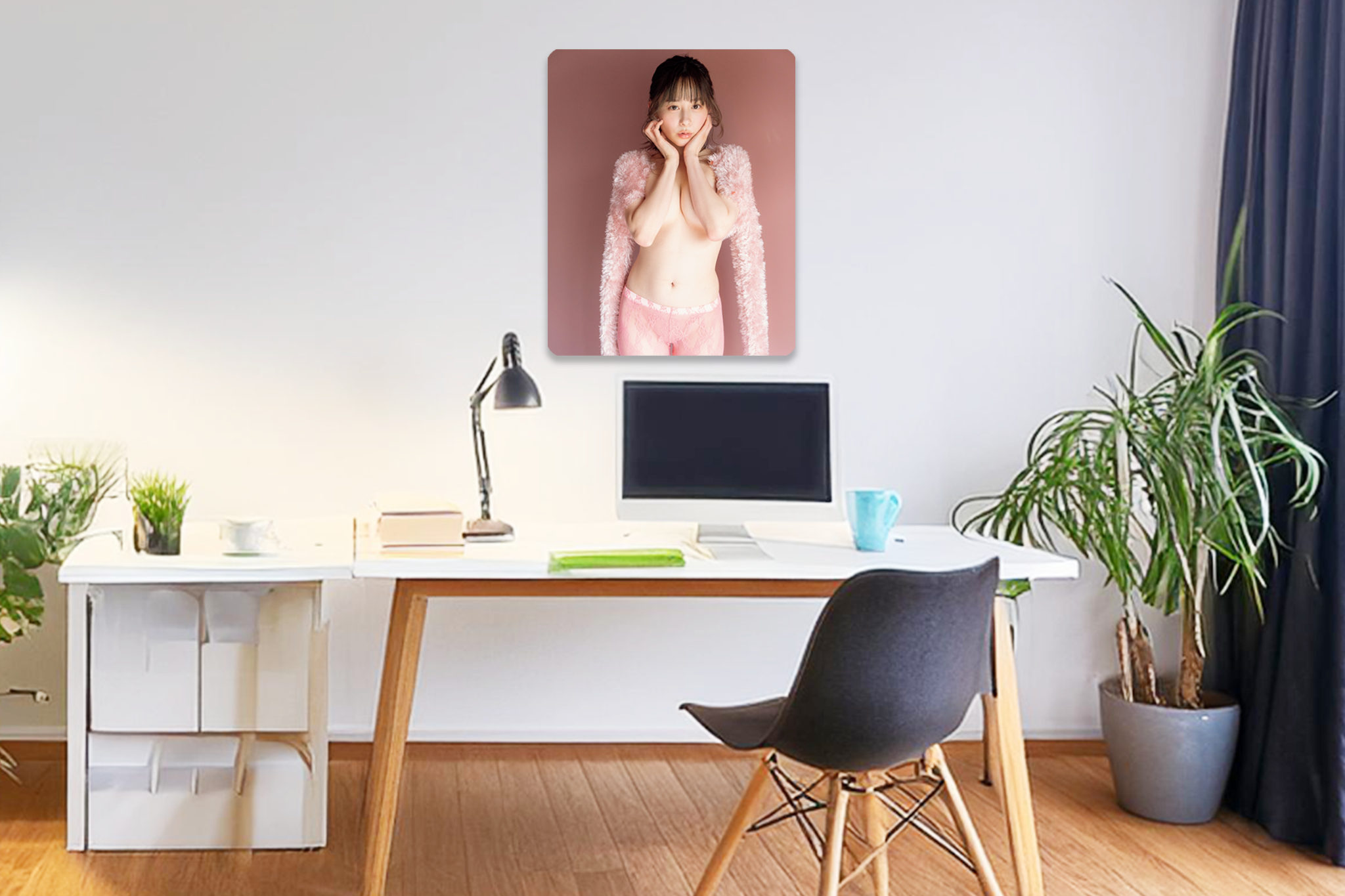 【数量限定受注生産】尾崎明日香 超特大サイズ (42.5cm×52.5cm) クリスタルフォトパネル(7月15日まで)