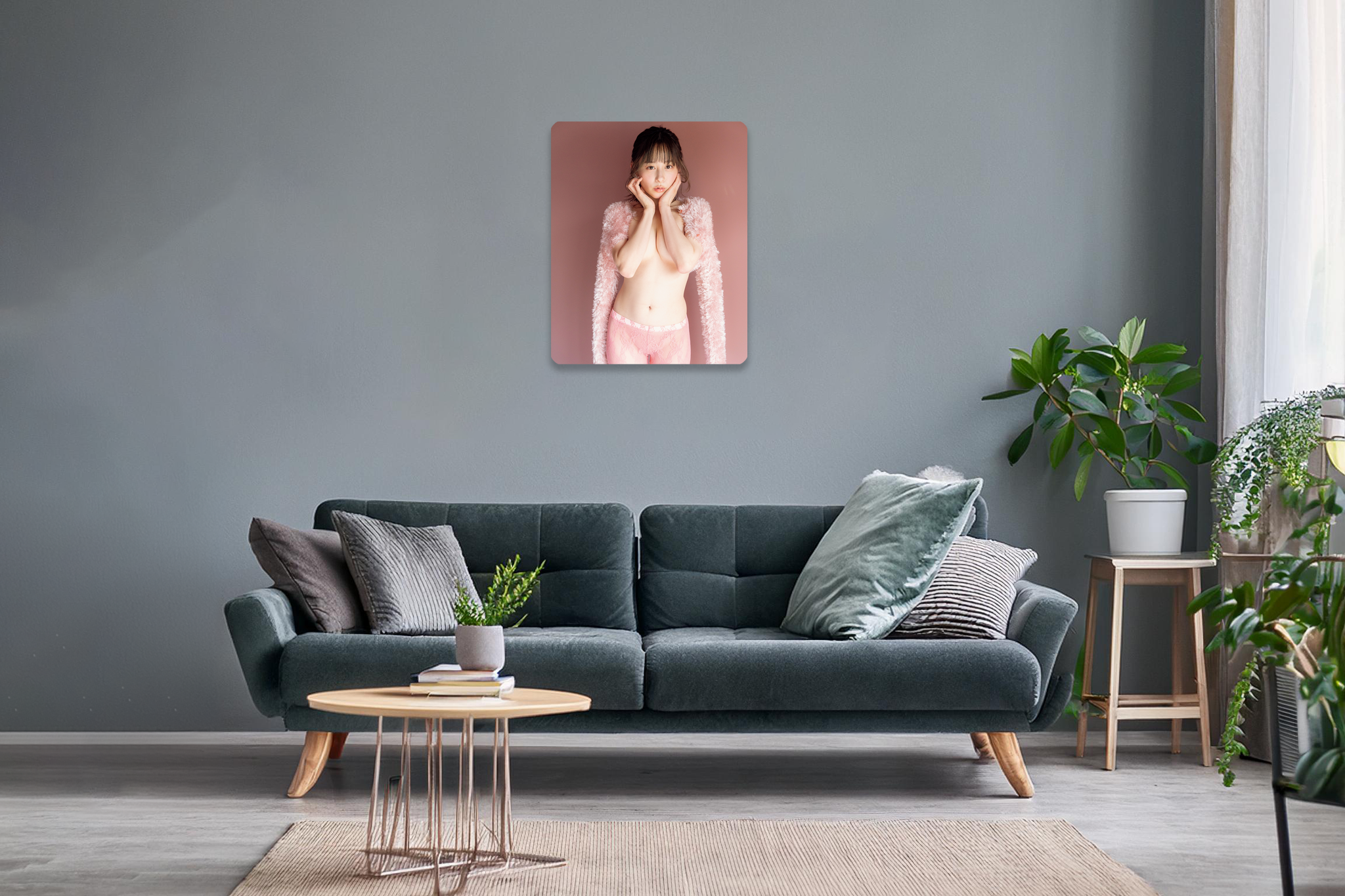 【数量限定受注生産】尾崎明日香 超特大サイズ (42.5cm×52.5cm) クリスタルフォトパネル(7月15日まで)