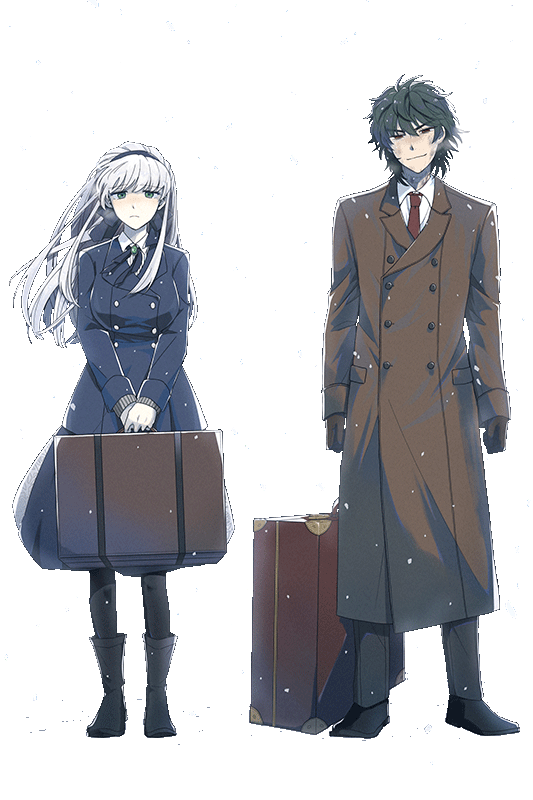 【スタンプ】雪と墨